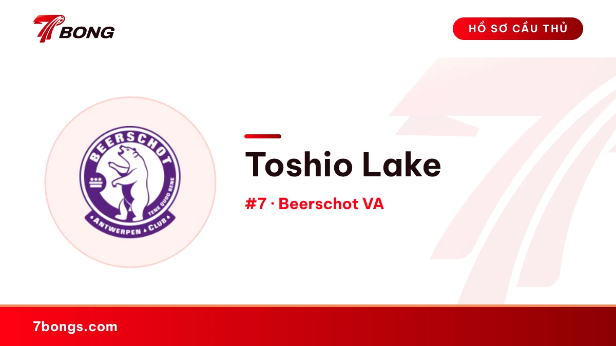Toshio Lake — Beerschot VA