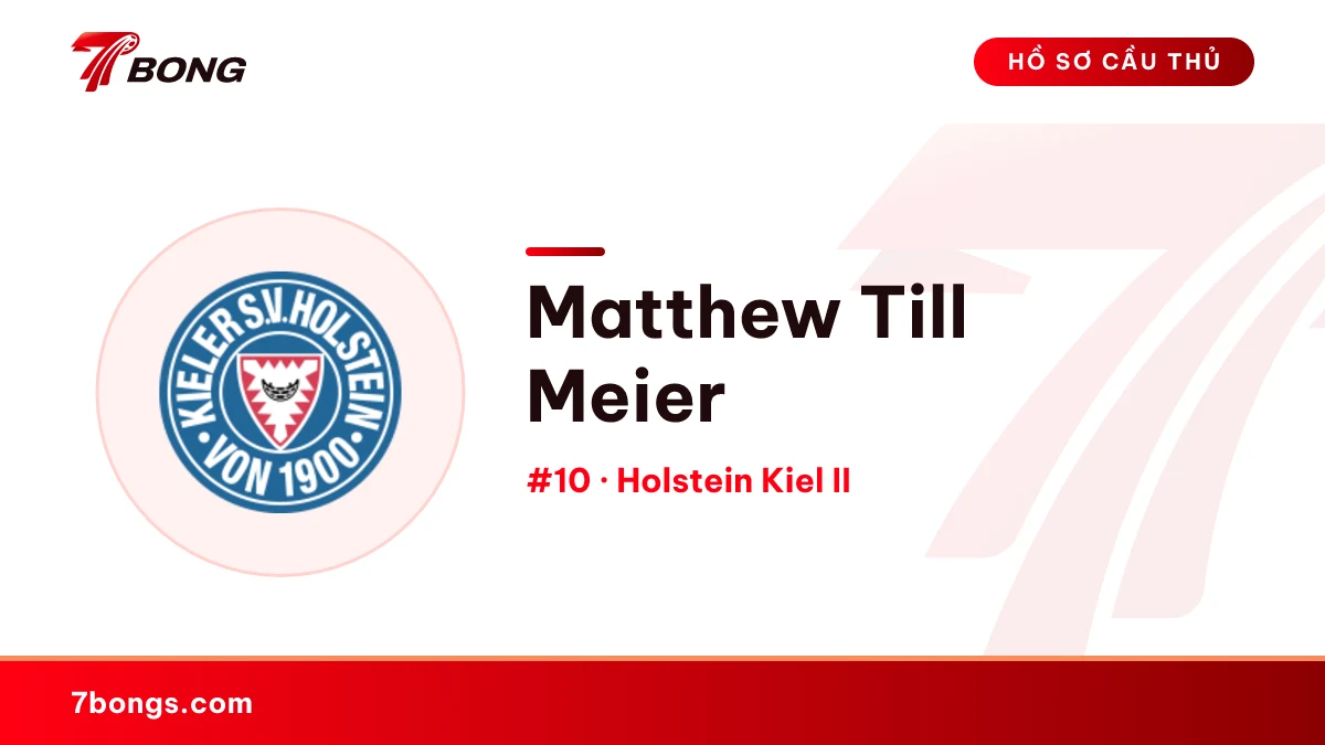 Matthew Till Meier — Holstein Kiel II