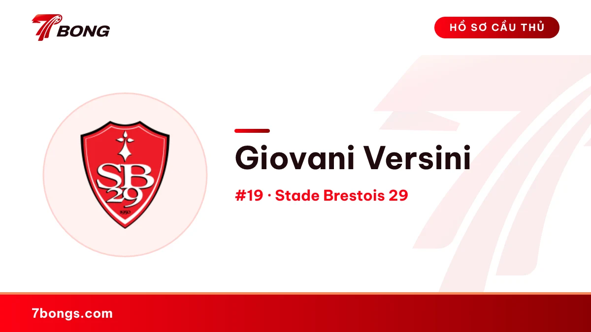 Giovani Versini — Stade Brestois 29