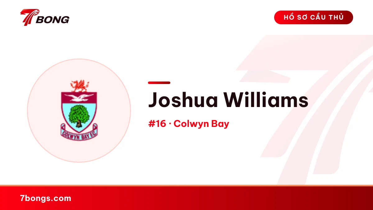 Joshua Williams — Colwyn Bay