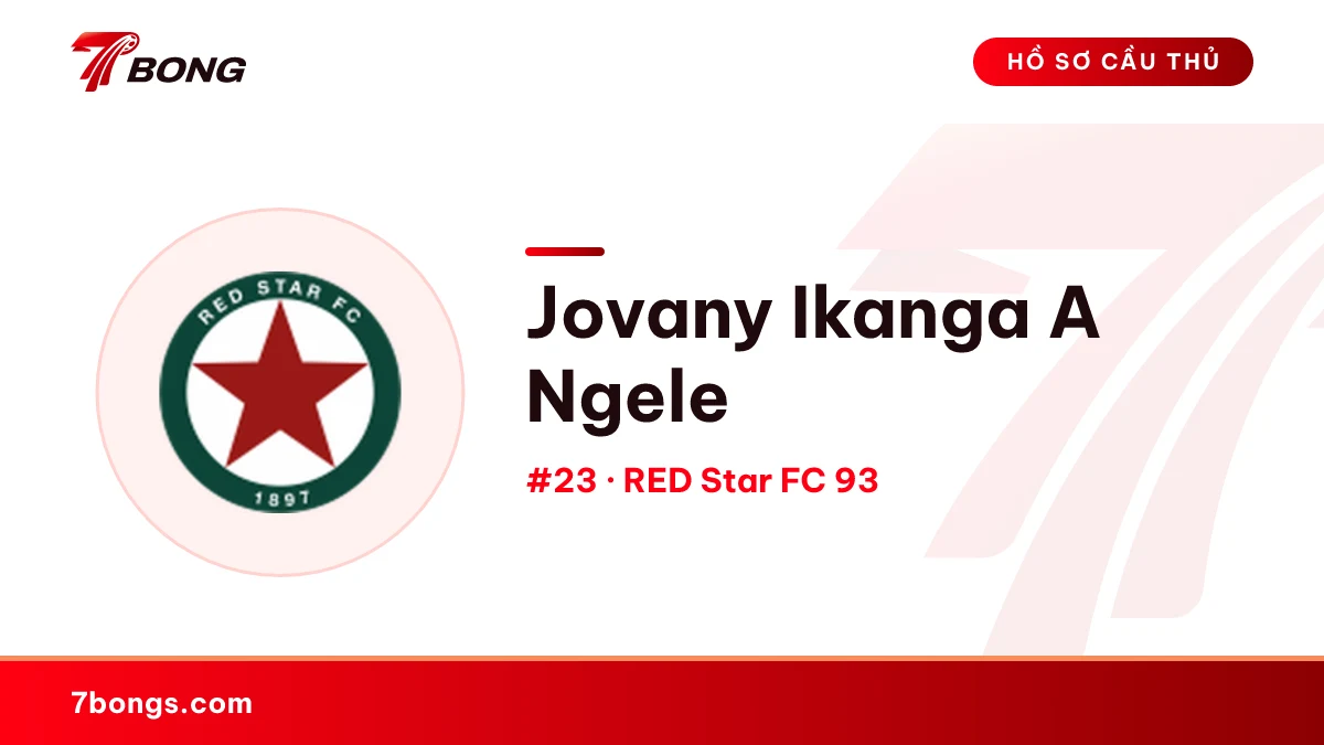 Jovany Ikanga A Ngele — RED Star FC 93