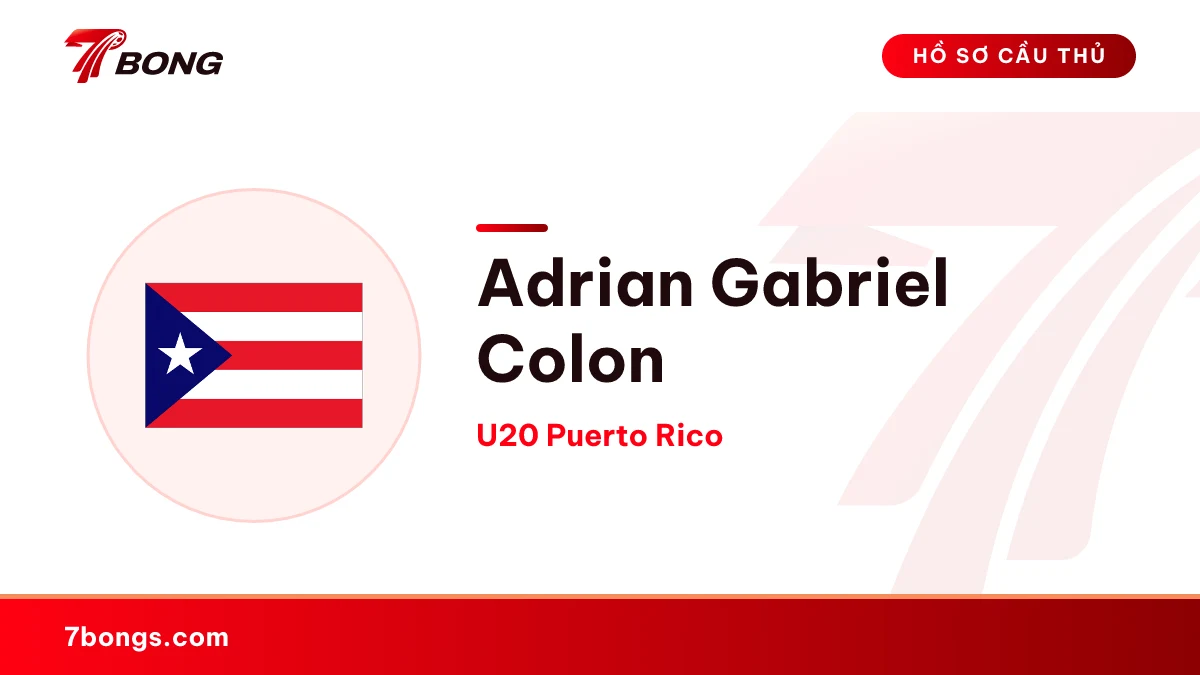 Adrian Gabriel Colon — U20 Puerto Rico