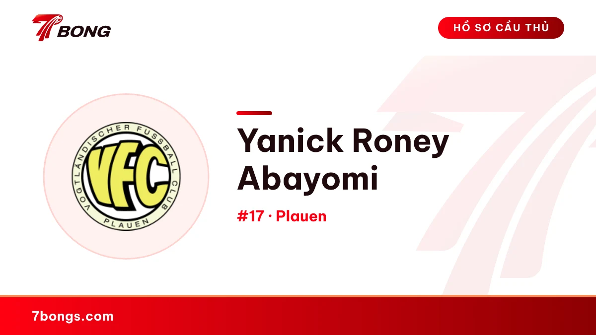 Yanick Roney Abayomi — Plauen