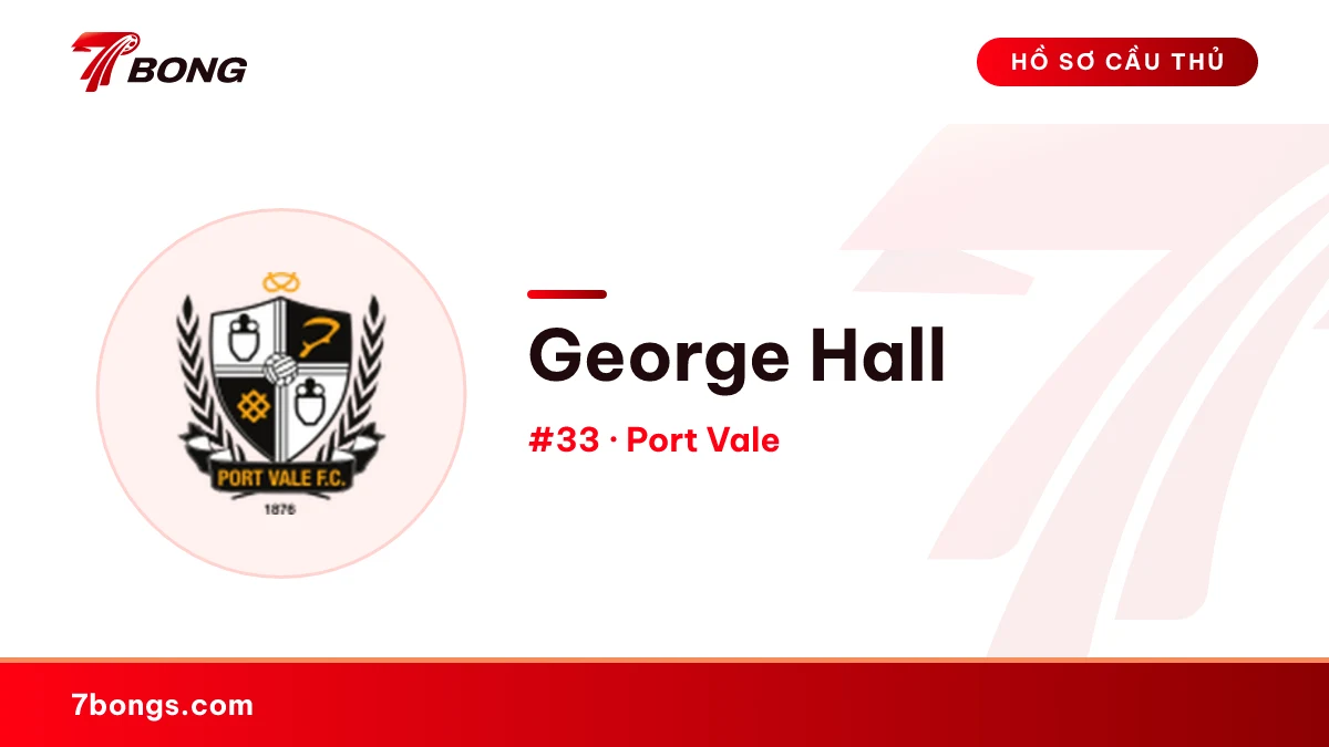 George Hall — Port Vale