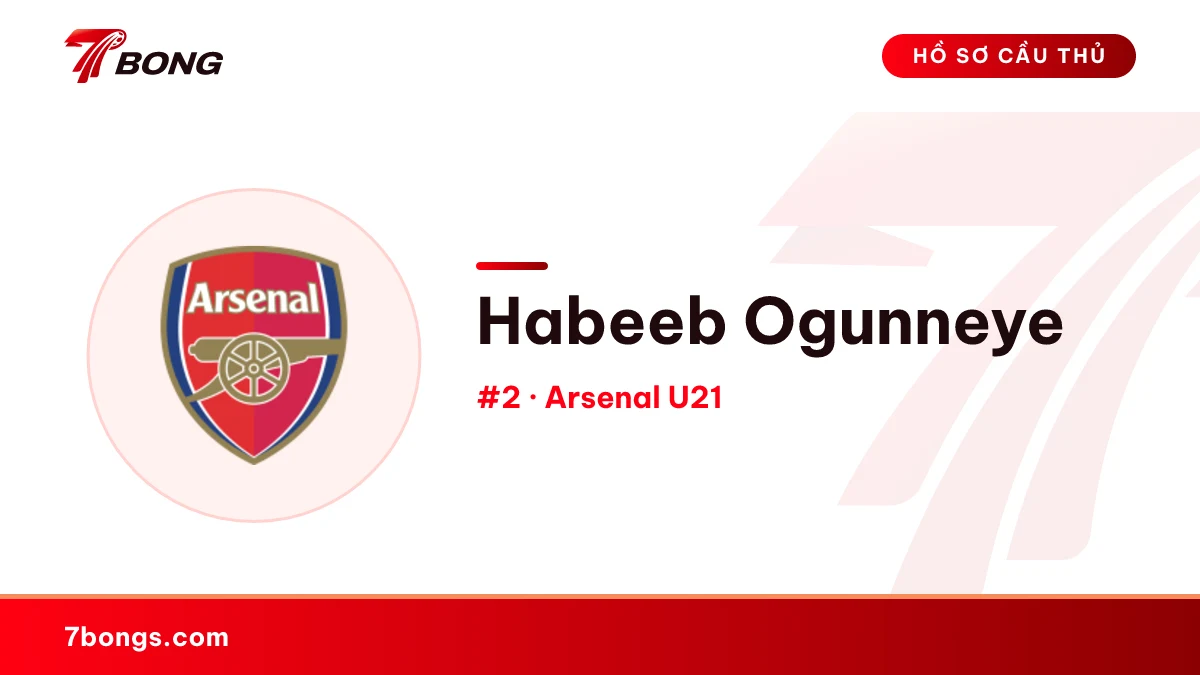 Habeeb Ogunneye — Arsenal U21