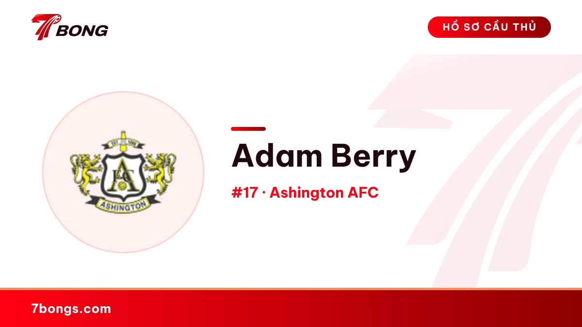 Adam Berry — Ashington AFC