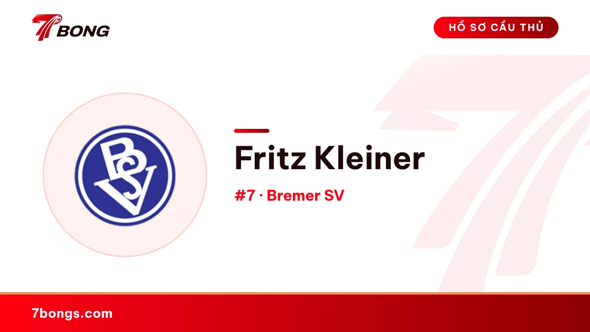 Fritz Kleiner — Bremer SV