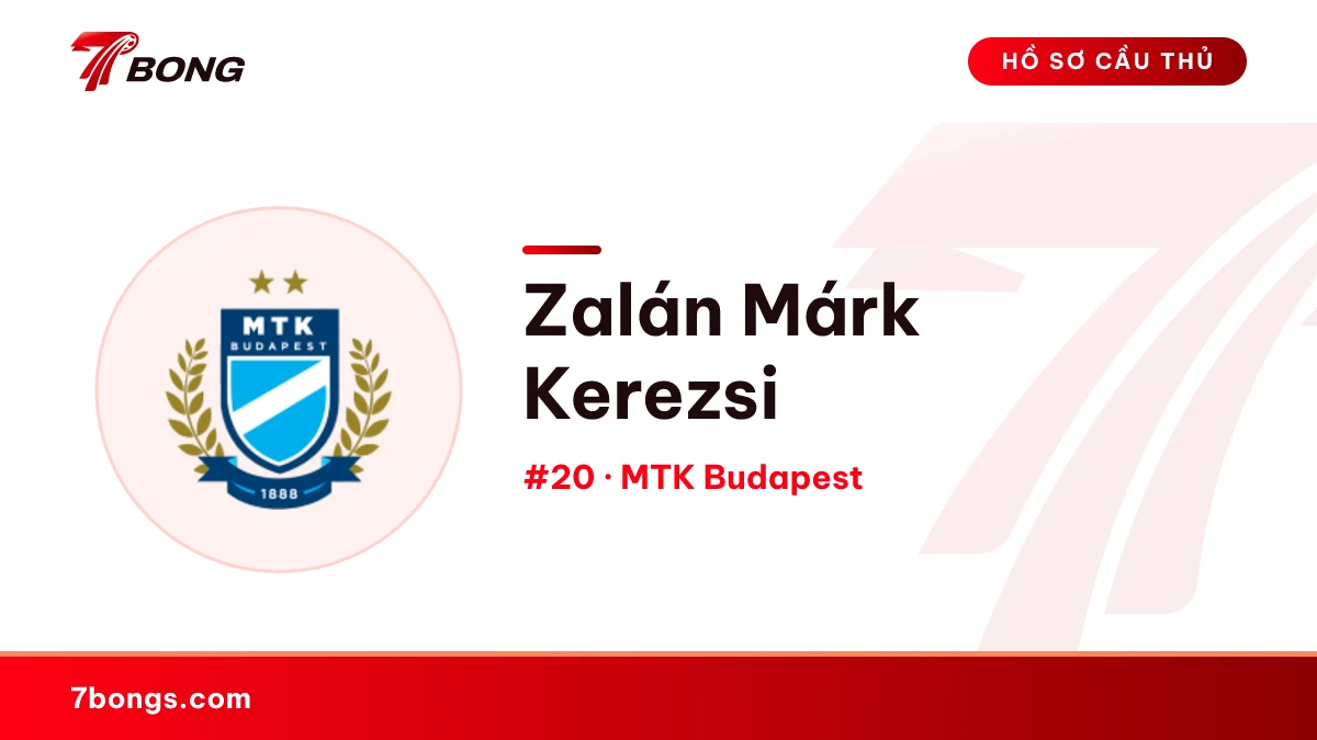 Zalán Márk Kerezsi — MTK Budapest