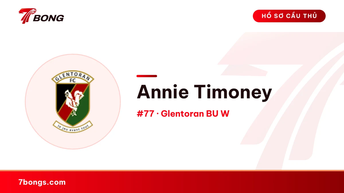 Annie Timoney — Glentoran BU W