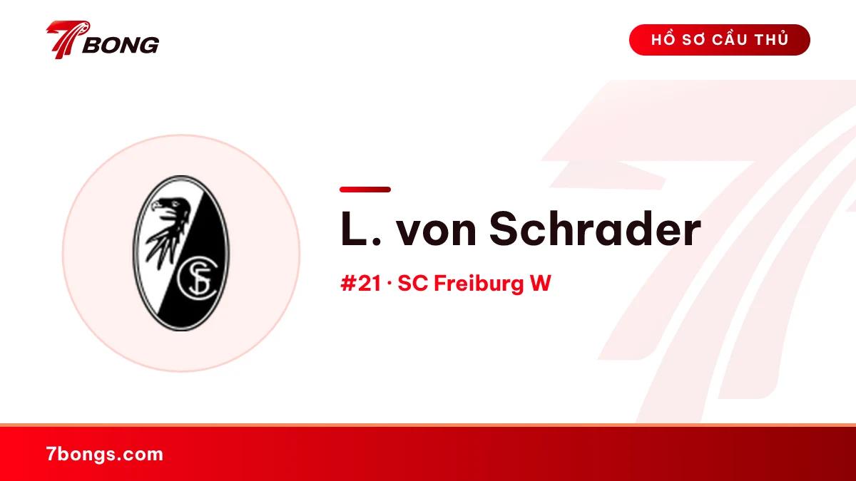L. von Schrader — SC Freiburg W