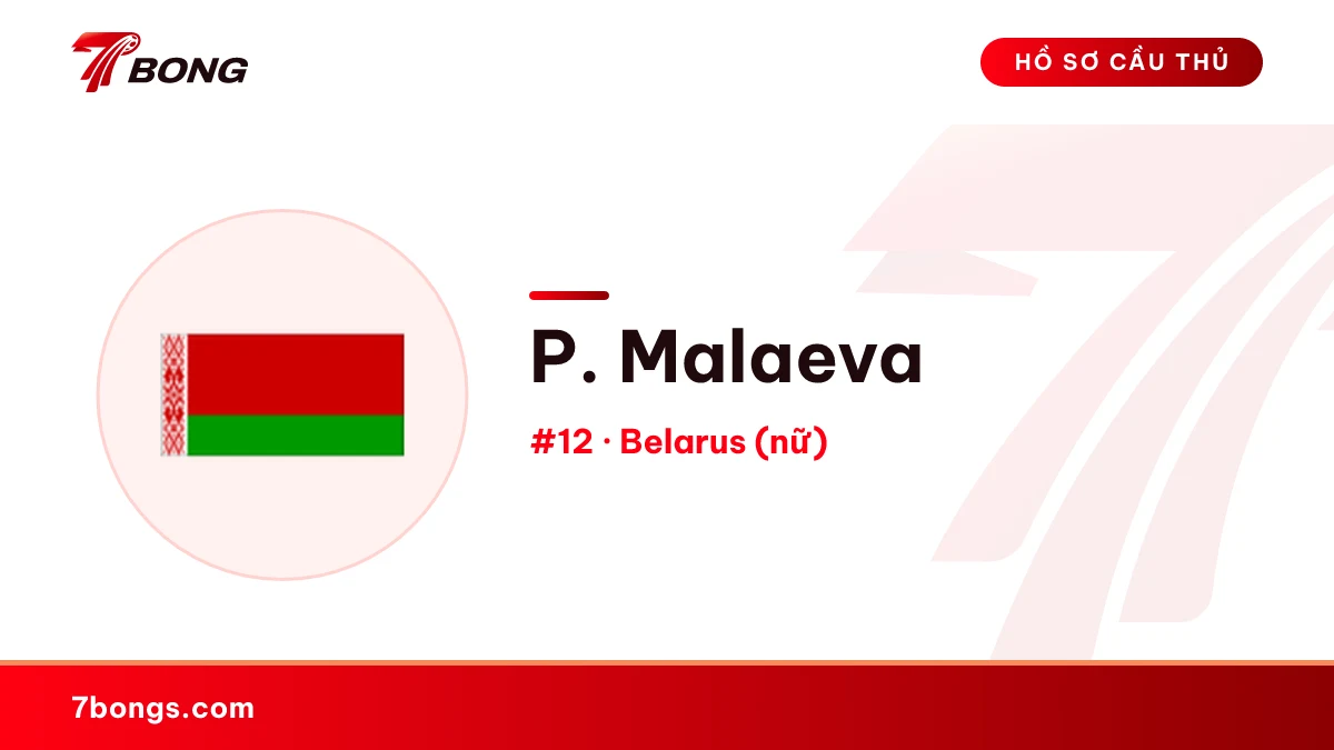 P. Malaeva — Belarus (nữ)
