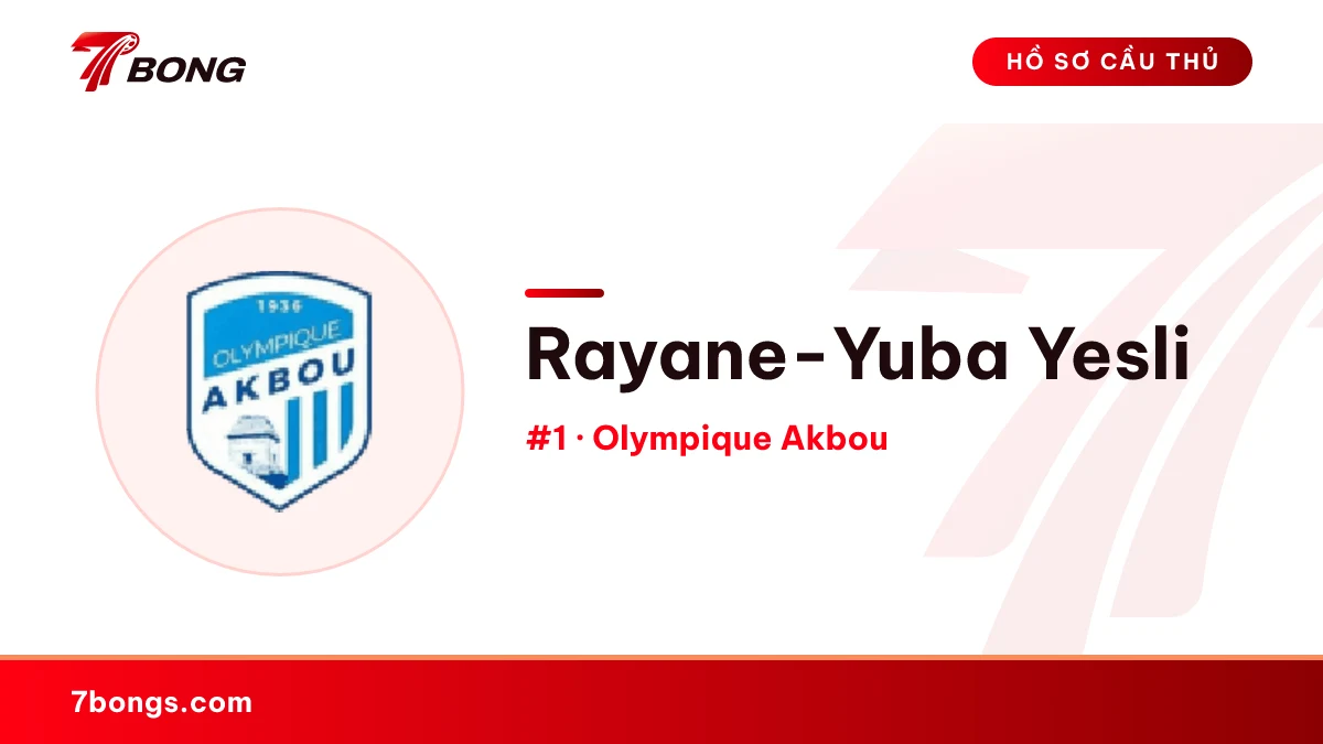 Rayane-Yuba Yesli — Olympique Akbou