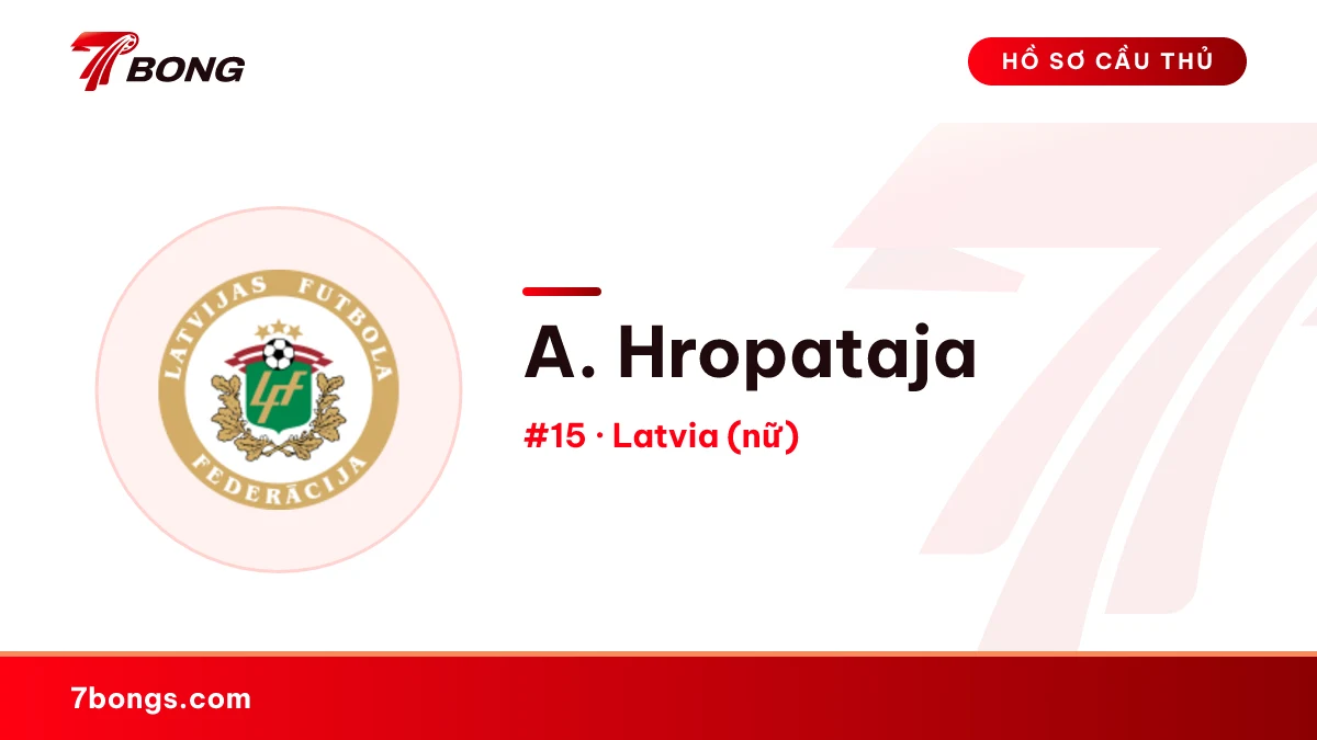 A. Hropataja — Latvia (nữ)