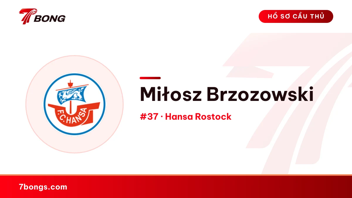Miłosz Brzozowski — Hansa Rostock