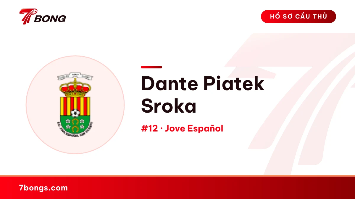 Dante Piatek Sroka — Jove Español