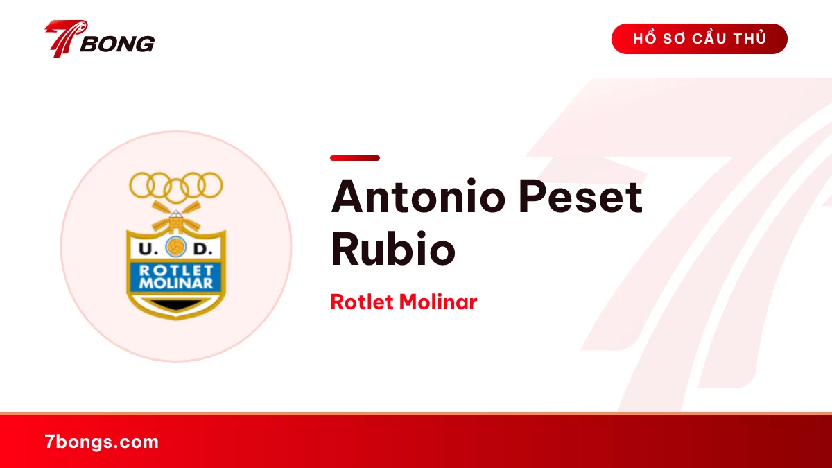 Antonio Peset Rubio — Rotlet Molinar