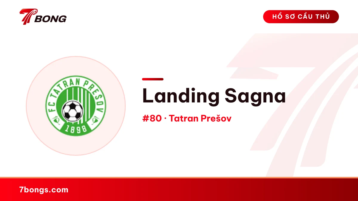 Landing Sagna — Tatran Prešov