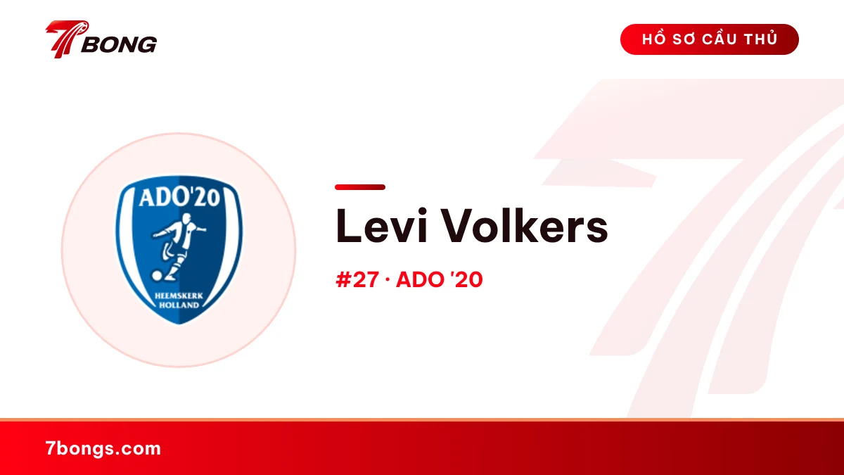 Levi Volkers — ADO '20