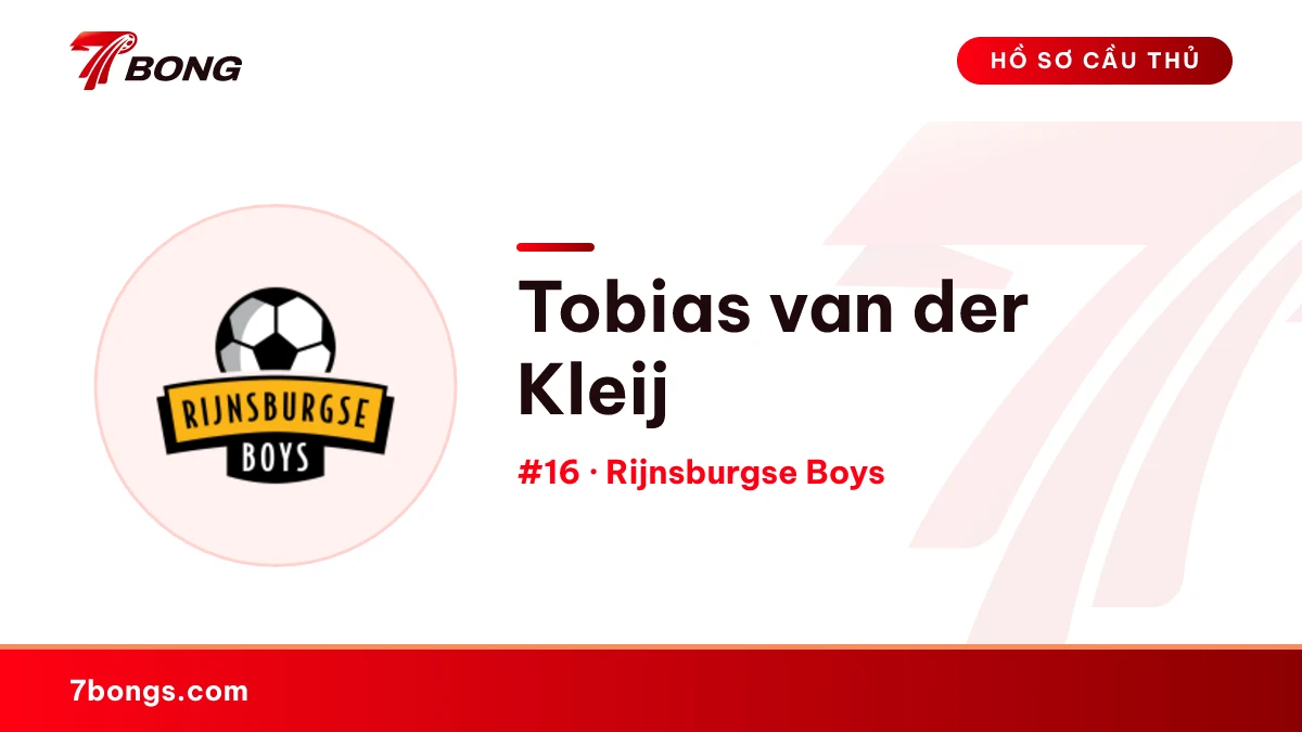 Tobias van der Kleij — Rijnsburgse Boys
