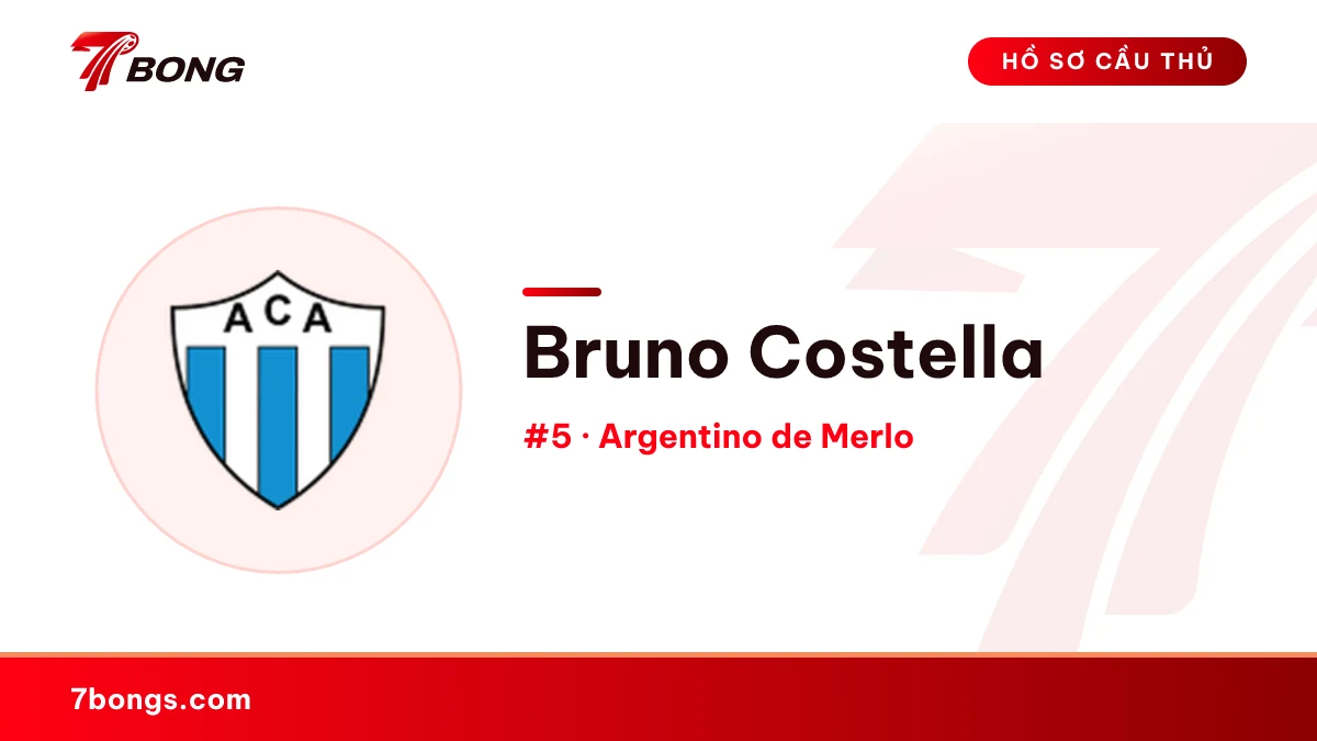 Bruno Costella — Argentino de Merlo