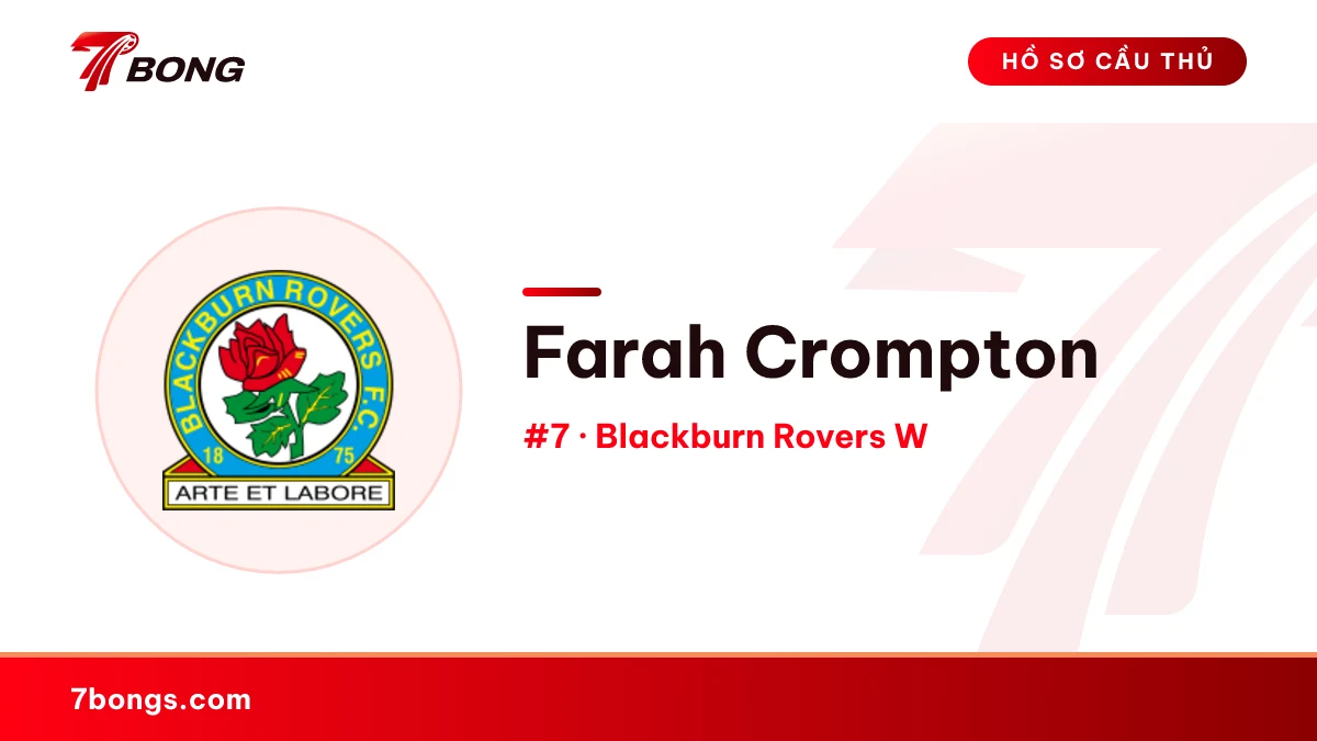Farah Crompton — Blackburn Rovers W