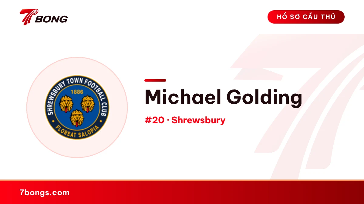 Michael Golding — Shrewsbury
