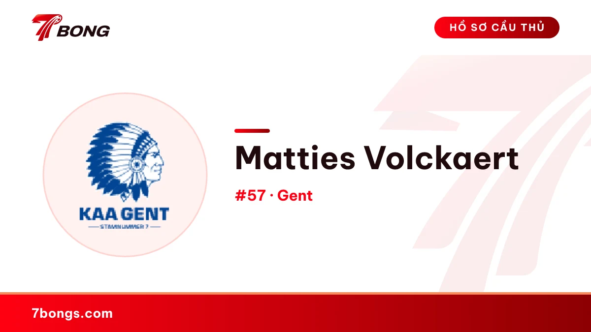 Matties Volckaert — Gent