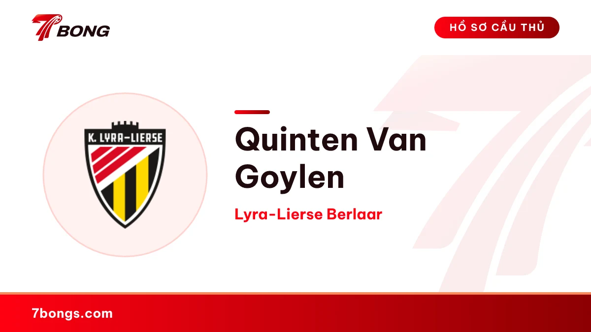 Quinten Van Goylen — Lyra-Lierse Berlaar