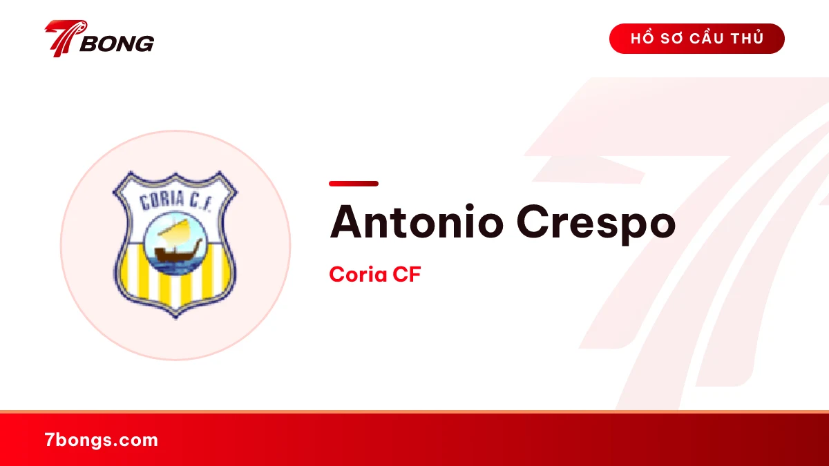 Antonio Crespo — Coria CF