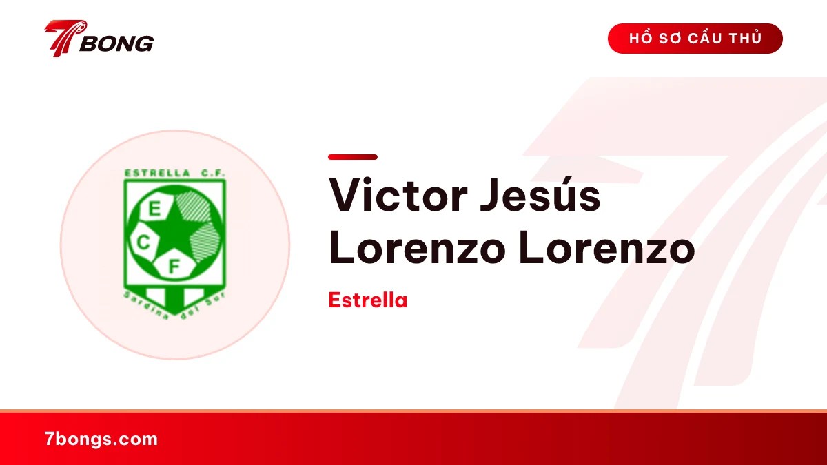 Victor Jesús Lorenzo Lorenzo — Estrella
