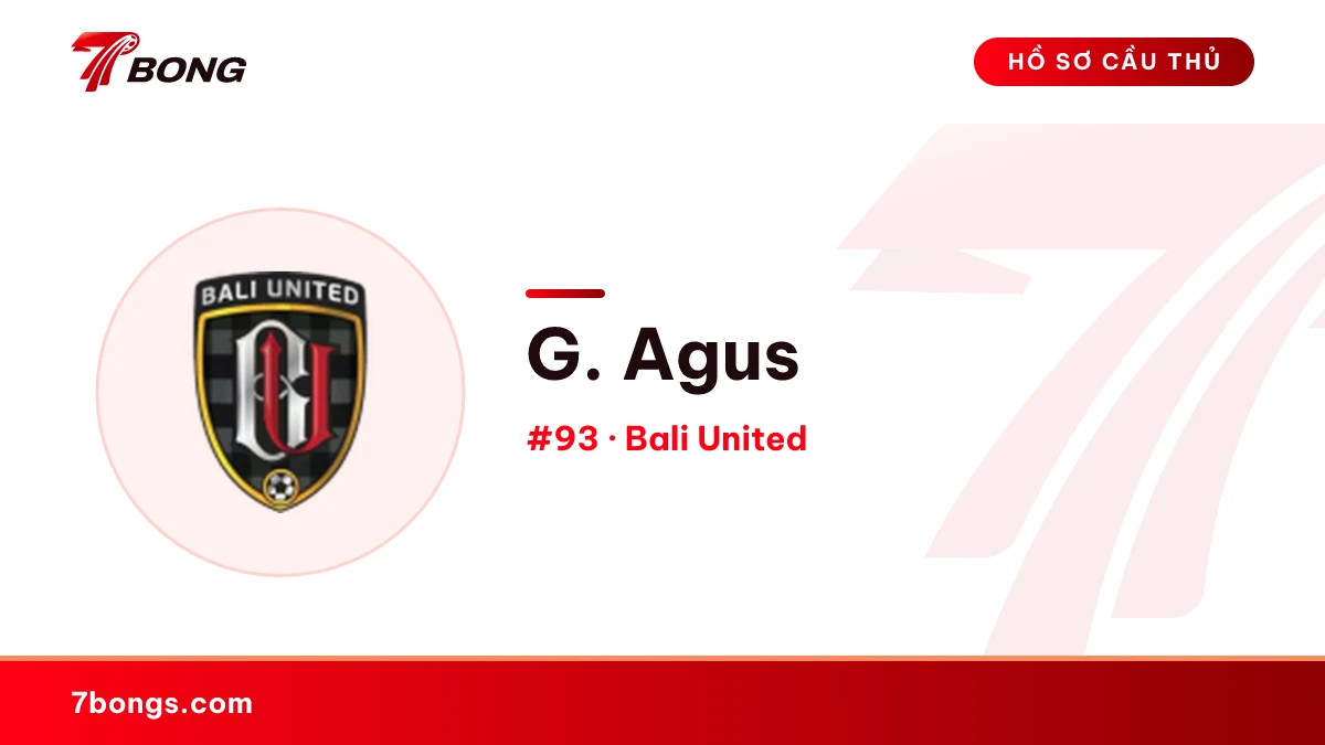 G. Agus — Bali United