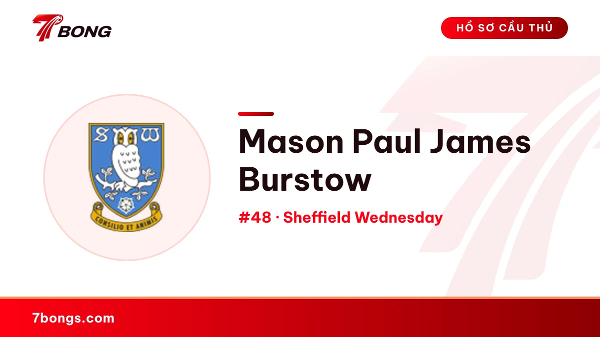 Mason Paul James Burstow — Sheffield Wednesday