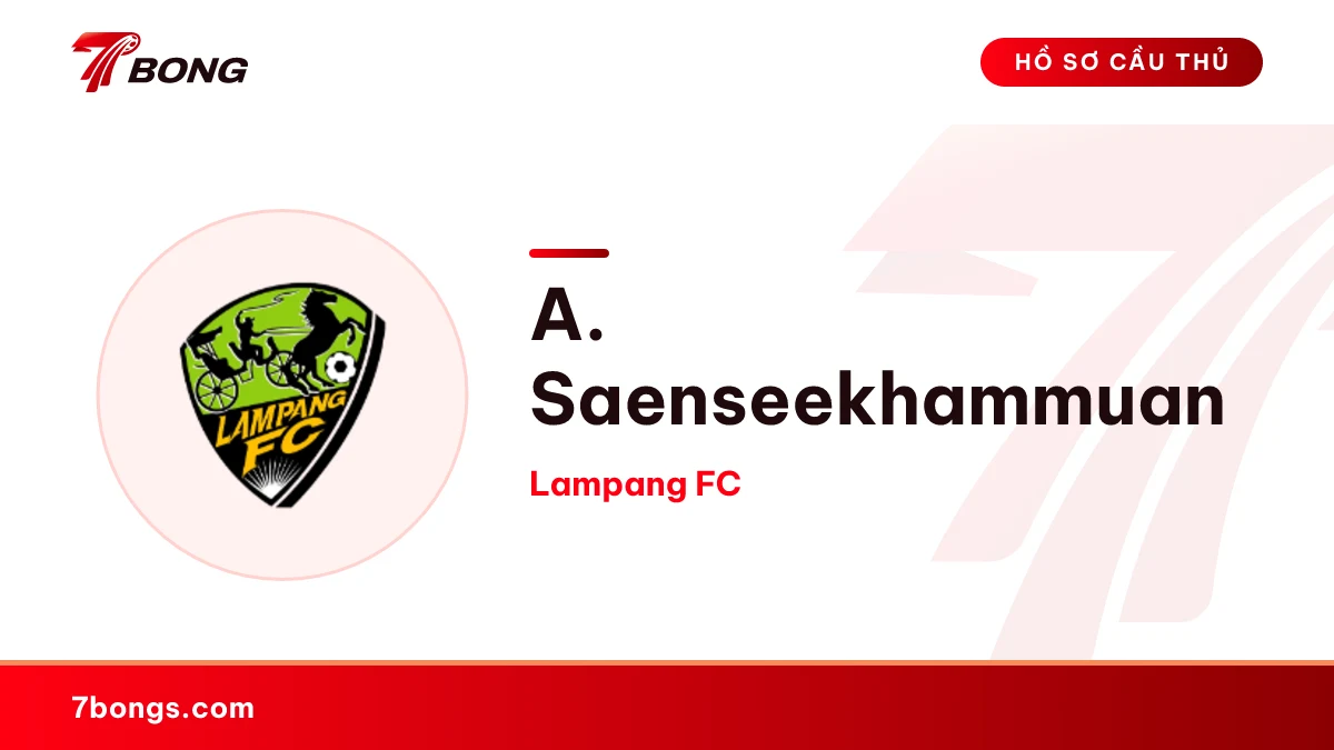 A. Saenseekhammuan — Lampang FC
