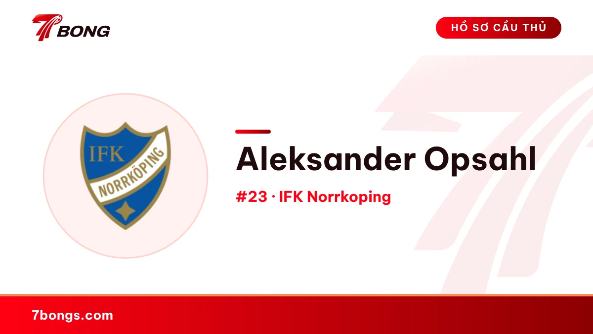 Aleksander Opsahl — IFK Norrkoping
