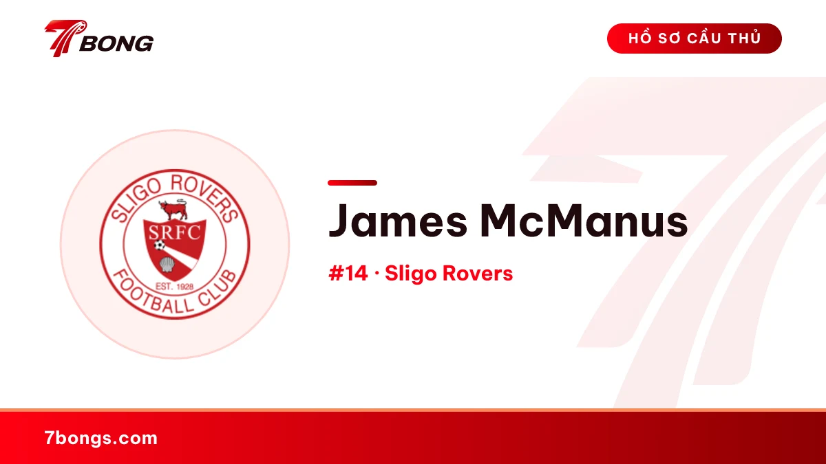 James McManus — Sligo Rovers