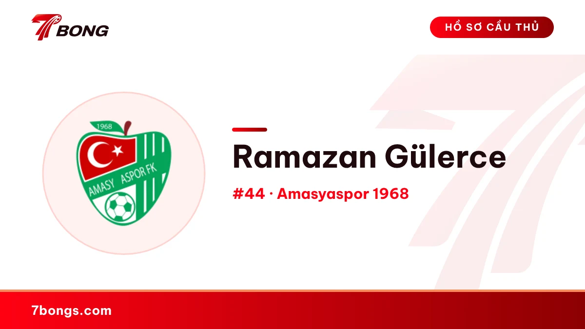 Ramazan Gülerce — Amasyaspor 1968