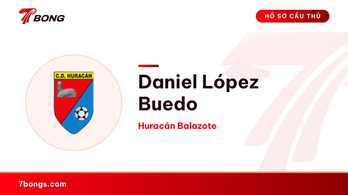 Daniel López Buedo — Huracán Balazote