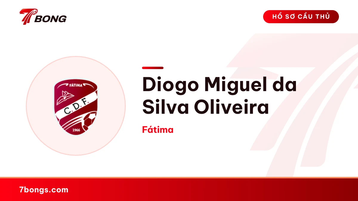 Diogo Miguel da Silva Oliveira — Fátima