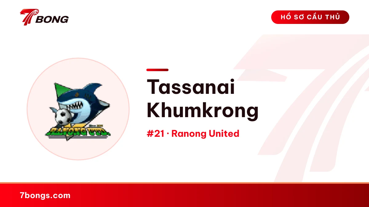 Tassanai Khumkrong — Ranong United