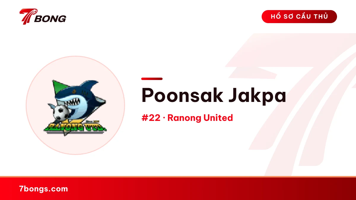 Poonsak Jakpa — Ranong United