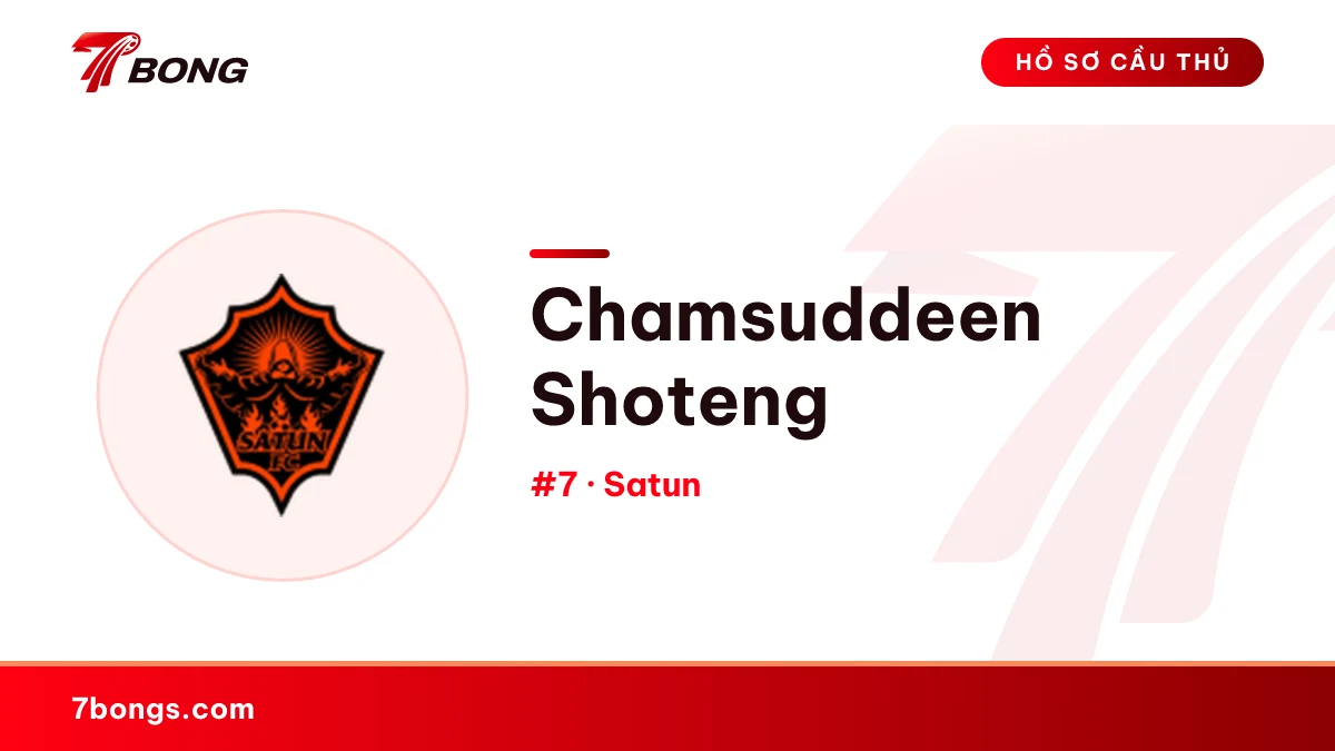 Chamsuddeen Shoteng — Satun
