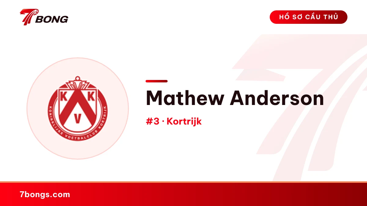 Mathew Anderson — Kortrijk