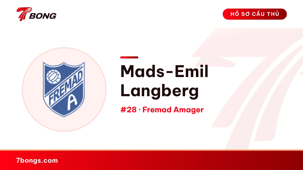 Mads-Emil Langberg — Fremad Amager