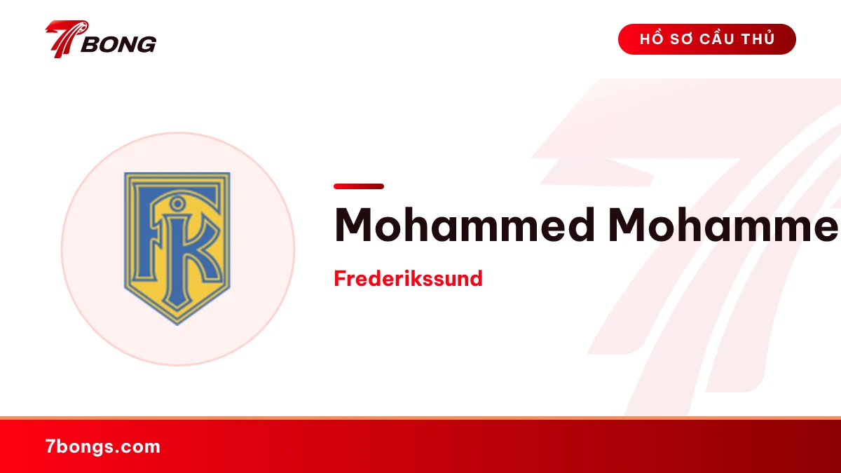 Mohammed Mohammed — Frederikssund