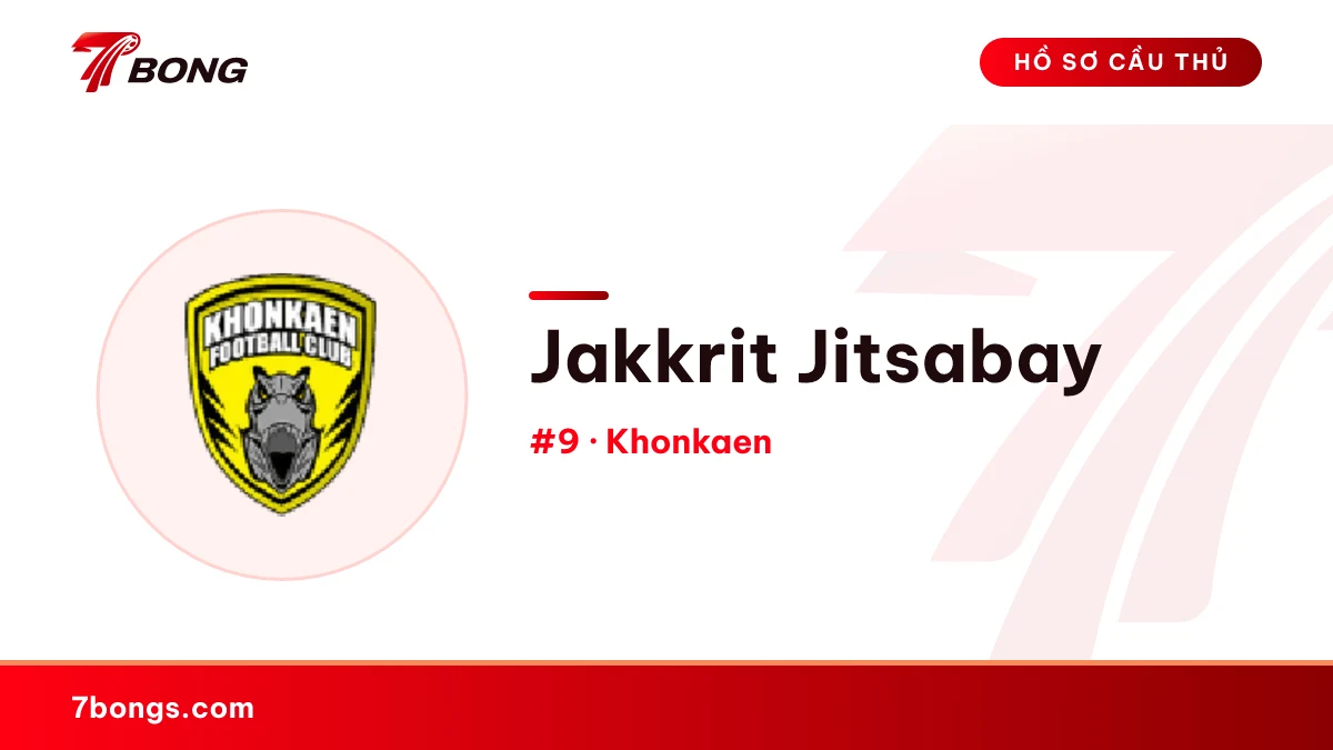 Jakkrit Jitsabay — Khonkaen