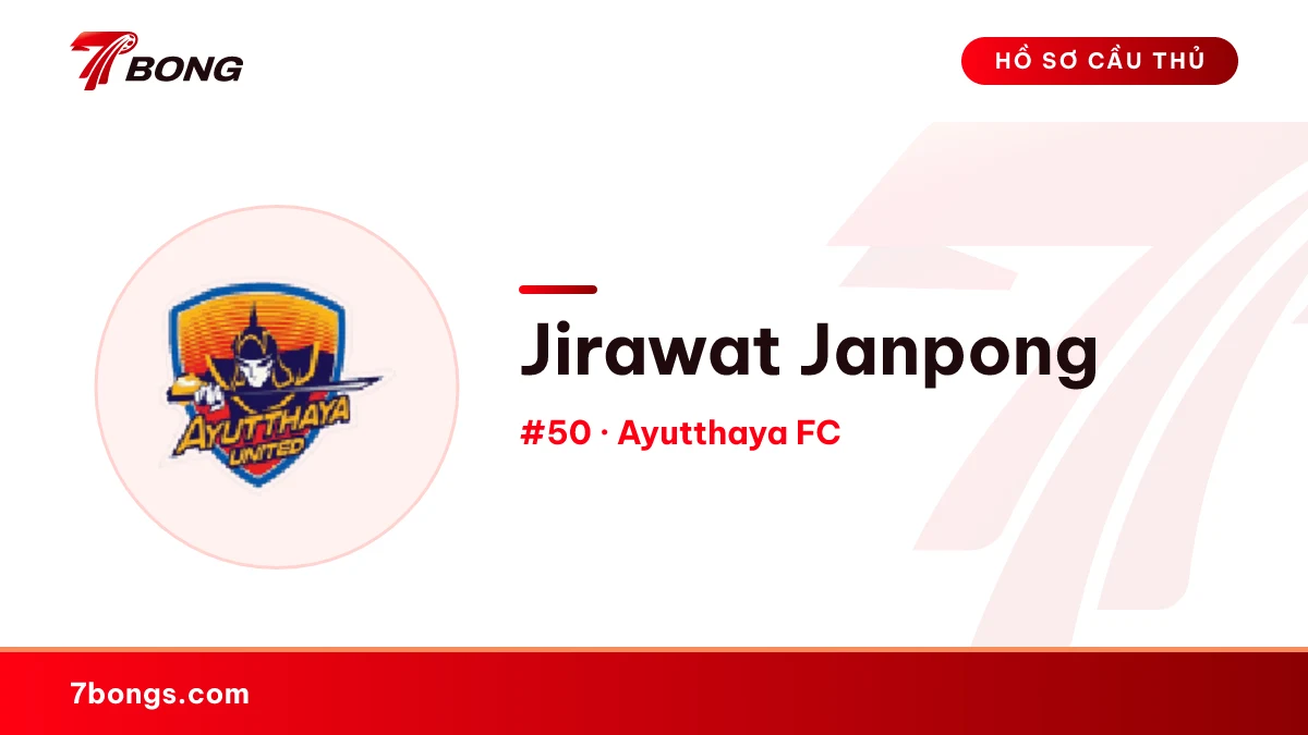 Jirawat Janpong — Ayutthaya FC