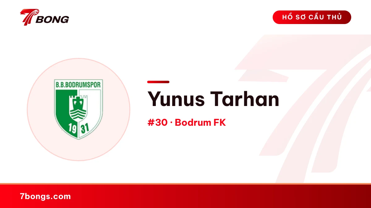 Yunus Tarhan — Bodrum FK