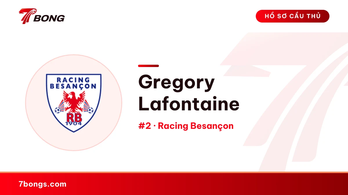 Gregory Lafontaine — Racing Besançon