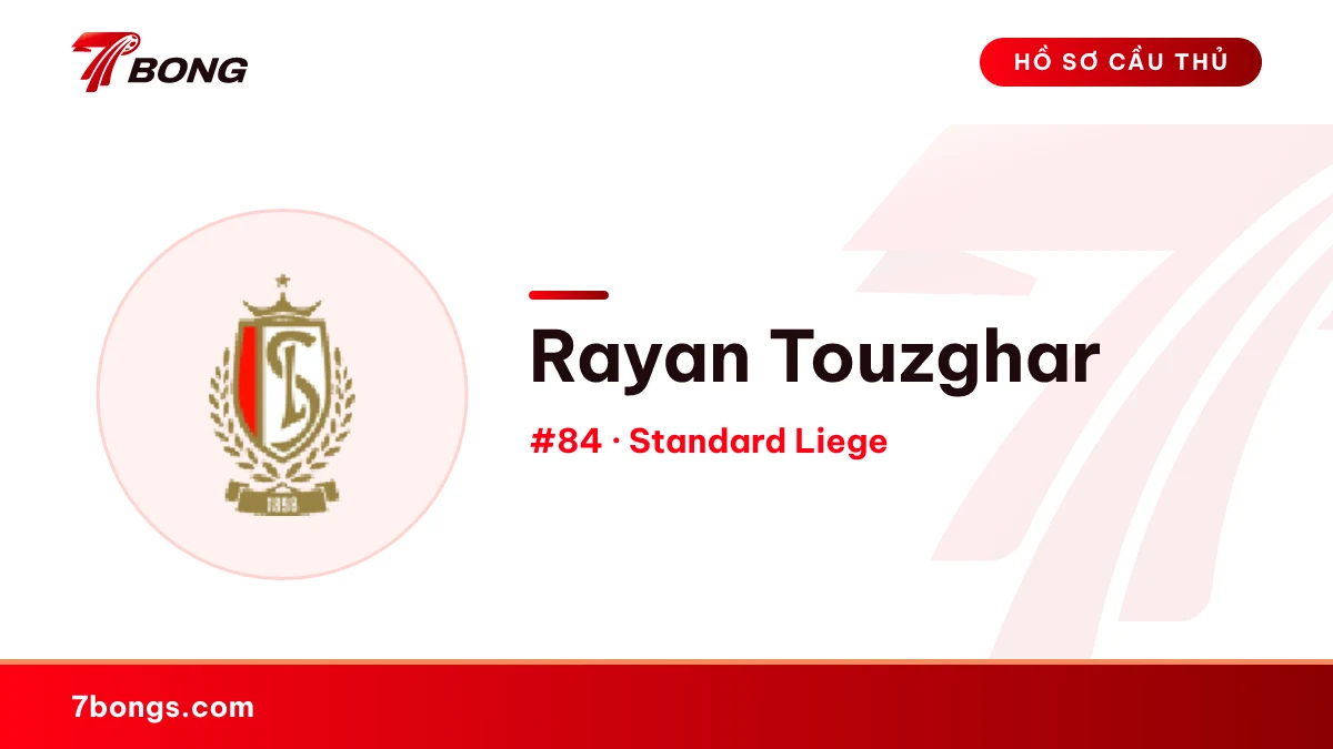 Rayan Touzghar — Standard Liege