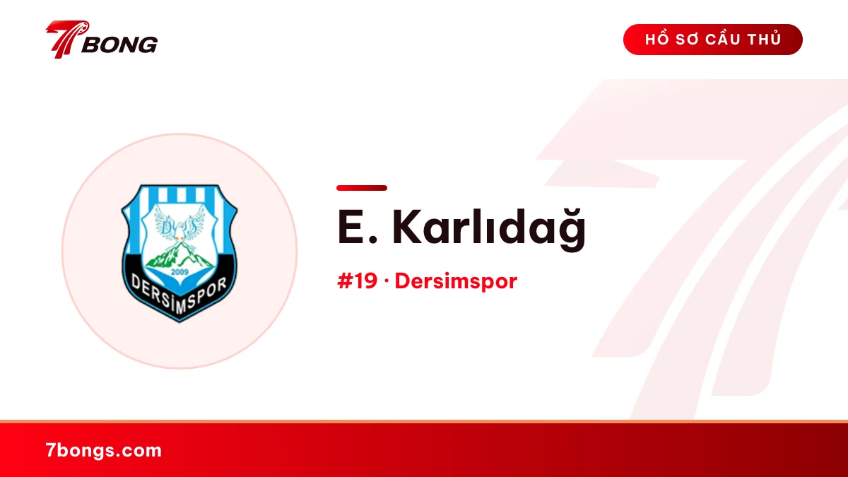 E. Karlıdağ — Dersimspor